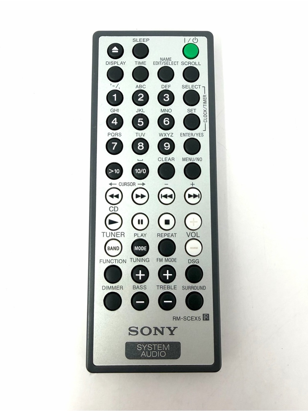 Genuine Sony RM-SCEX5 System Remote For CMT-EX1 EX5 Tested Working Vintage GUC